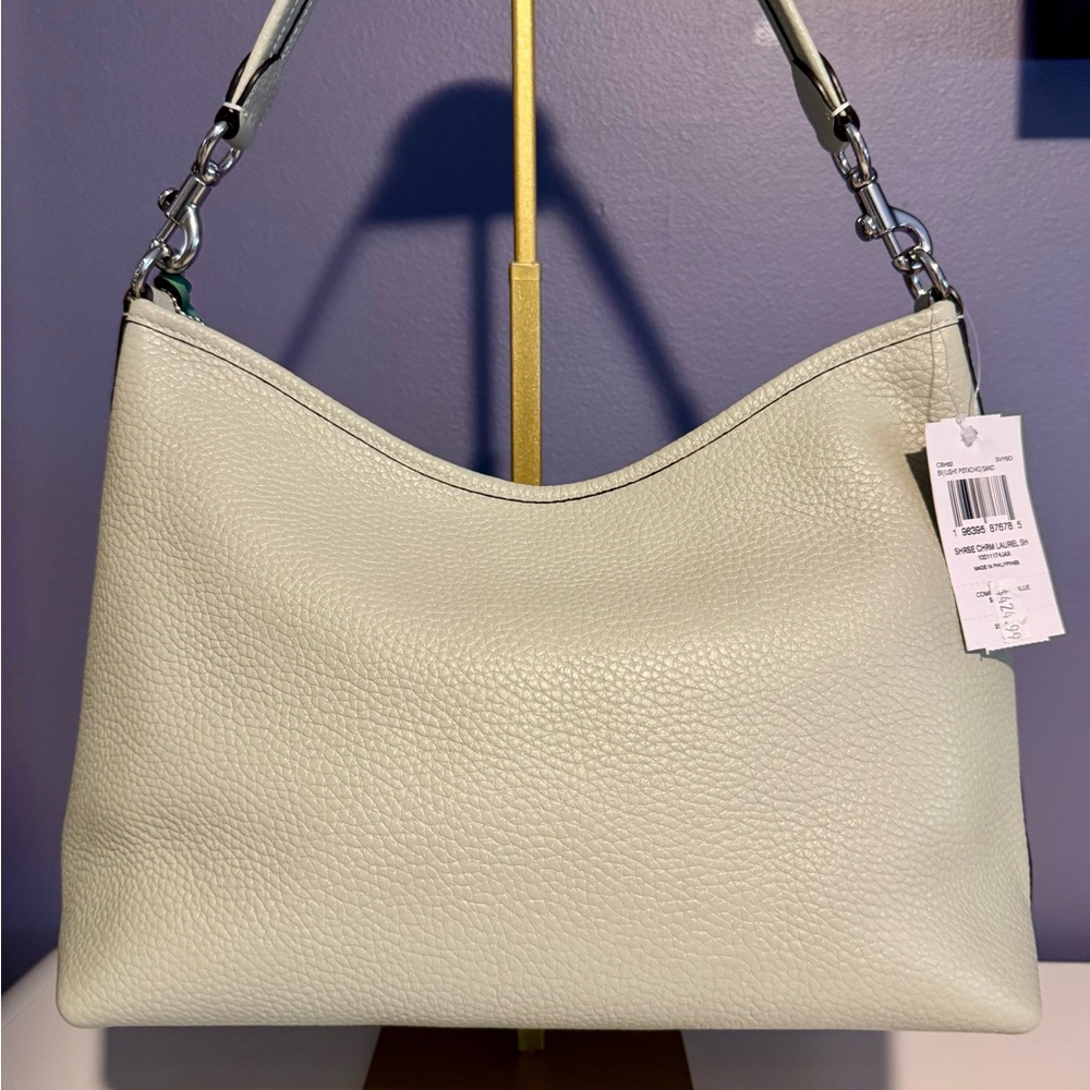 Coach Laurel Shoulder Bag with Seahorse Charm - Picture 2 of 7